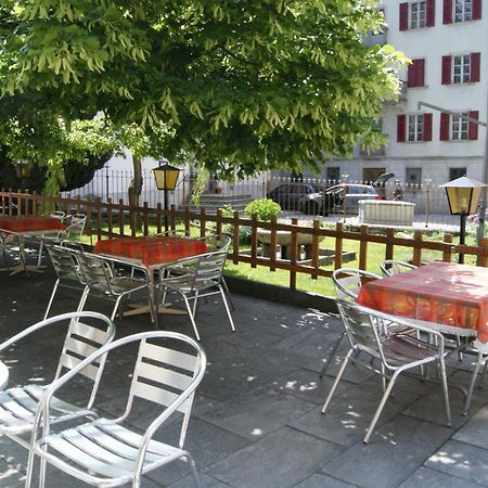 Albergo Piz Cam Vicosoprano Bagian luar foto